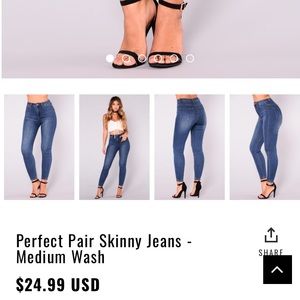 Fashion Nova Jeans - NWT Fashion nova skinny jeans Fashion Nova Jeans - NWT Fashion nova skinny jeans